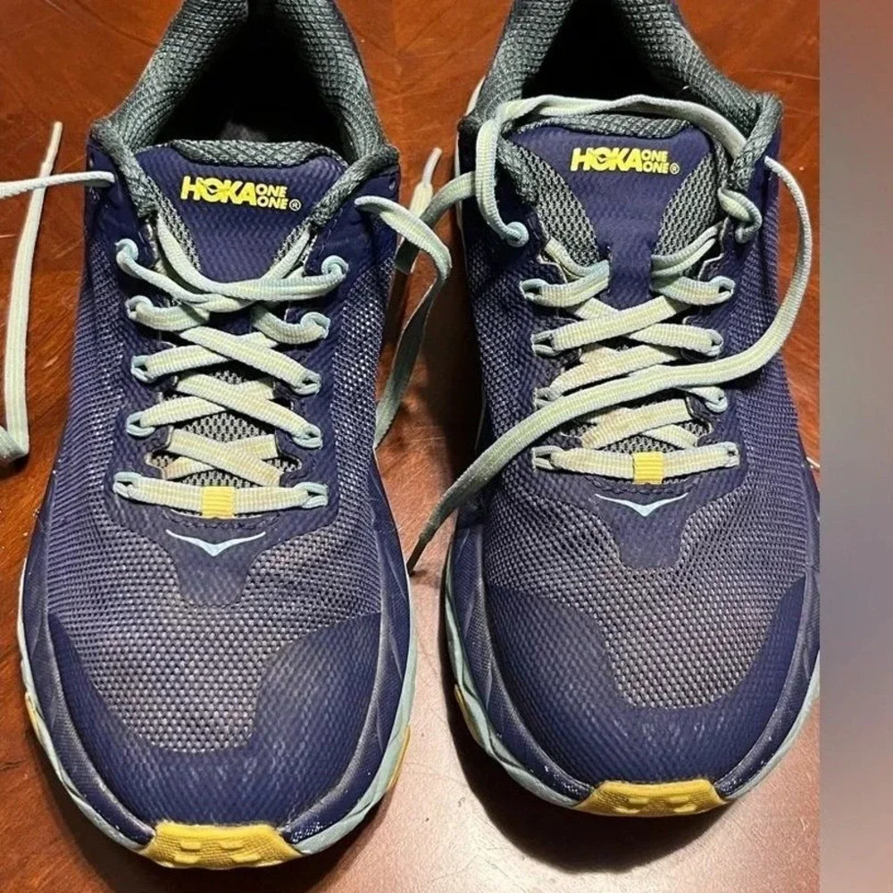 Hoka One One Challenger ATR 5 Womens Trail Running Shoes Blue Mallard 1104094